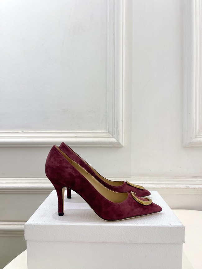 Dior Initials Pump Suede Goatskin KCV574-2