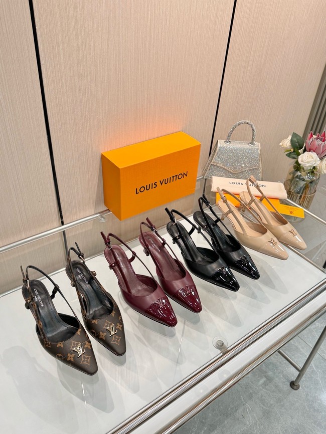 Louis Vuitton Slingback Pump Heel 5.5CM 35970-4