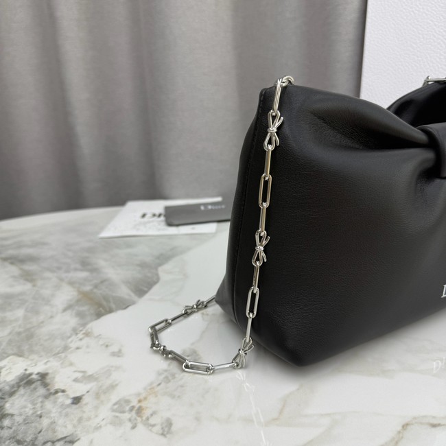 Small Dior Bow Bag Lambskin M0715P black