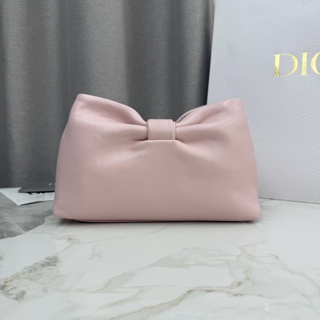 Small Dior Bow Bag Lambskin M0715P pink