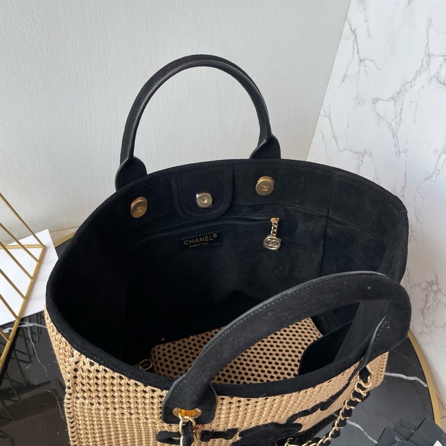 CHANEL Medium Tote AS3257 Black
