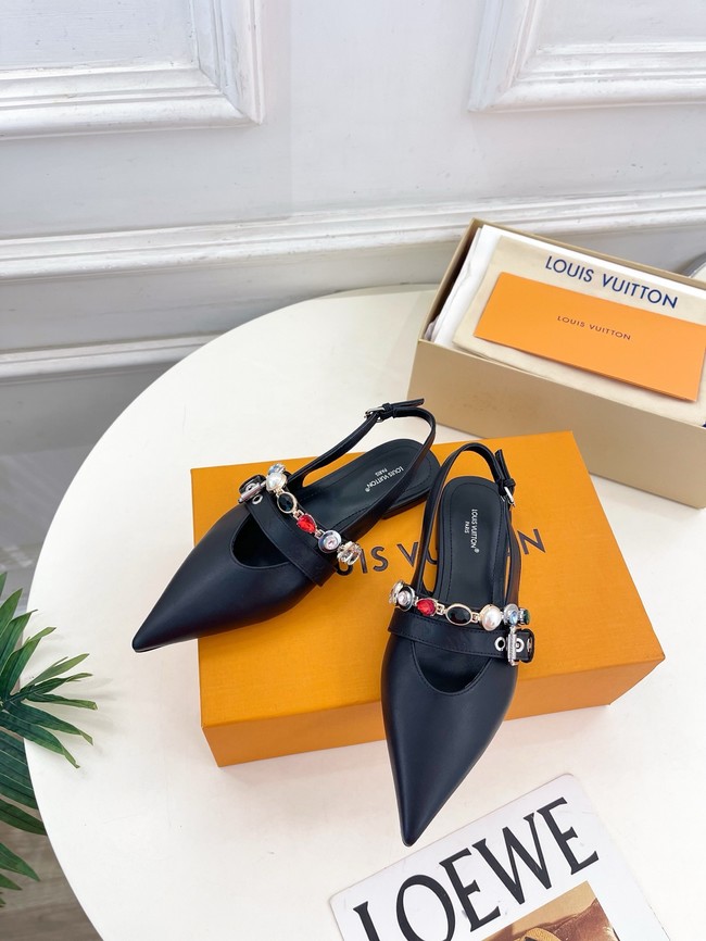 Louis Vuitton Vibe Slingback Flat Sandal 66898-2