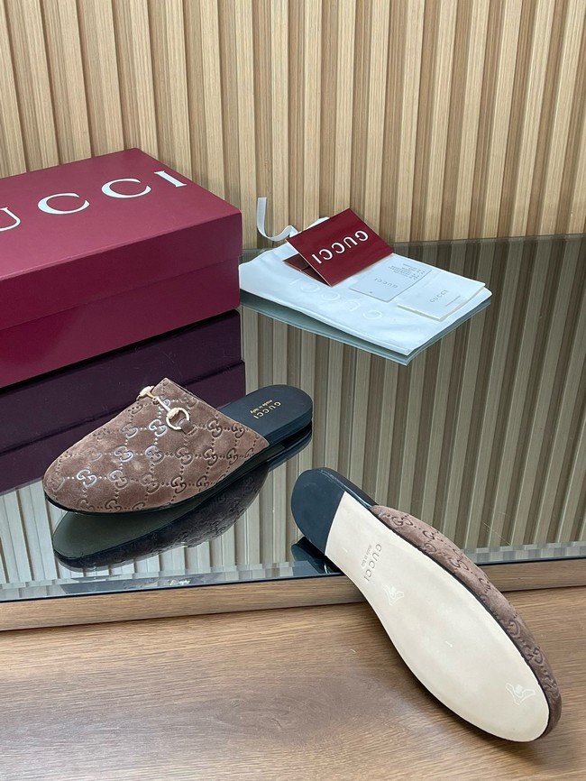 GUCCI Womens mule with Horsebit 855409-2