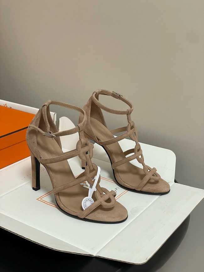 Hermes Sandals Heel 10.5CM 66931-2
