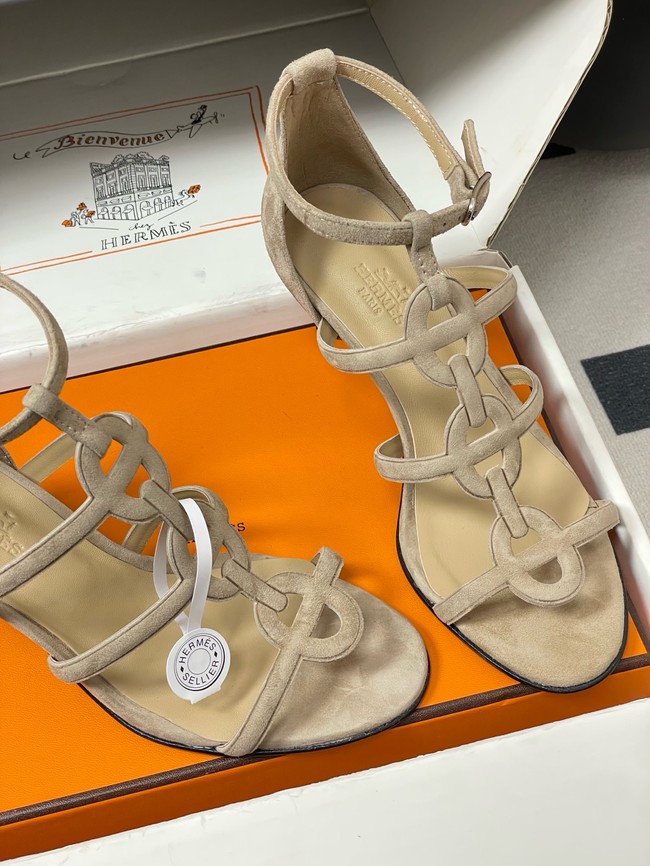 Hermes Sandals Heel 7.5CM 66931-6