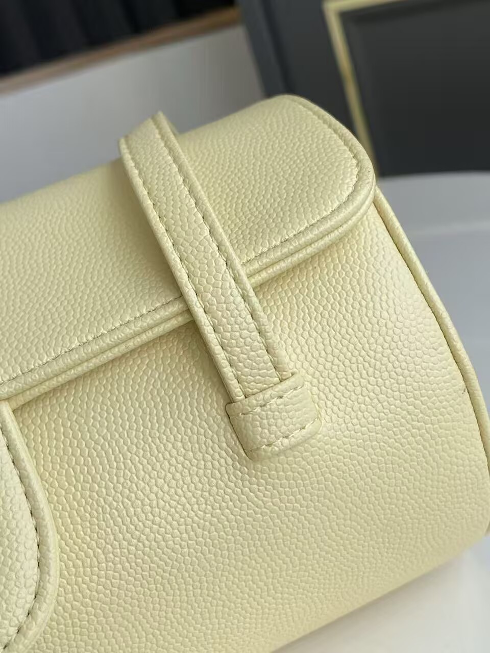 Chanel 26S Preppy Coco Top Handle Bag A53203 Yellow