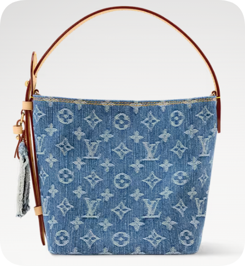 Louis Vuitton NEW All In BB M28107 Blue Denim Louis Vuitton NEW All In BB M28107 Blue Denim