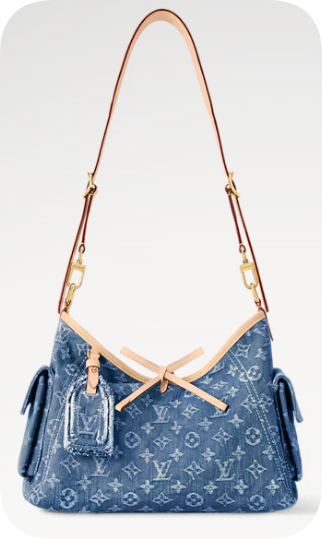 Louis Vuitton NEW Carryall Cargo PM M28287 Blue Denim Louis Vuitton NEW Carryall Cargo PM M28287 Blue Denim