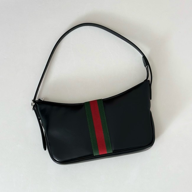 Gucci Lunetta small crossbody bag 863406 black