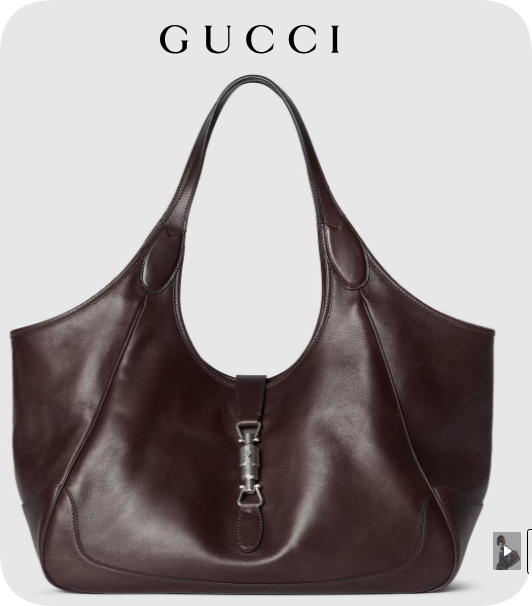 Gucci Mercato medium tote bag 866645 dark brown