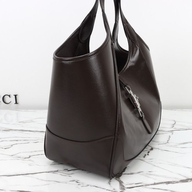 Gucci Mercato medium tote bag 866645 dark brown