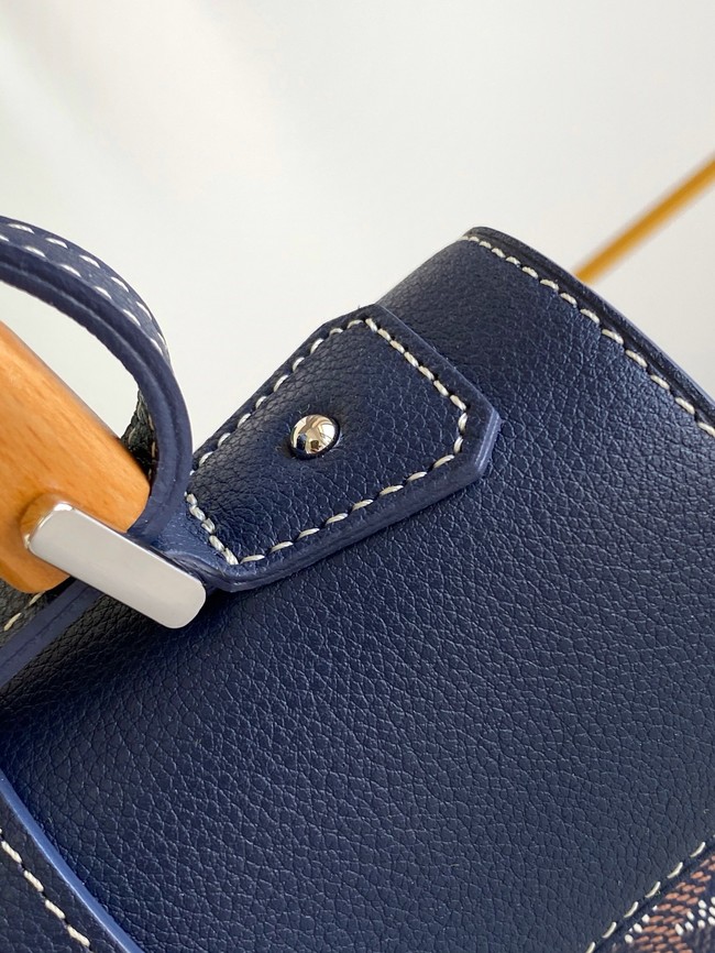 Goyard Saigon Soft Mini Bag 7CL07P dark blue
