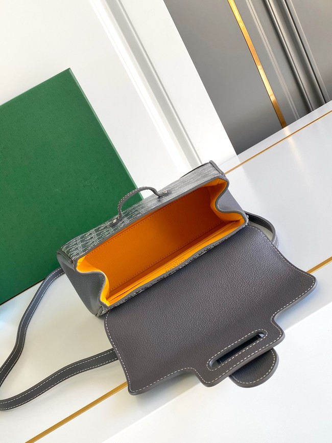 Goyard Saigon Soft Mini Bag 7CL07P dark gray