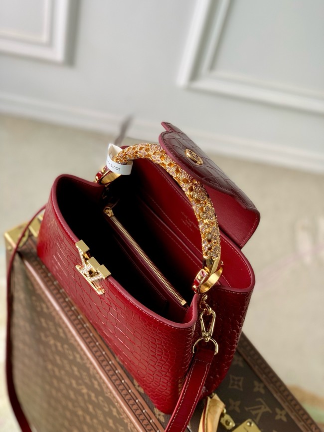 Louis Vuitton Capucines BB M14177 red