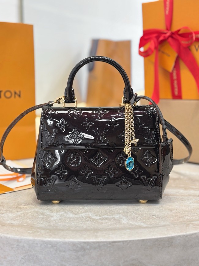 Louis Vuitton Monogram Vernis M27173 dark brown