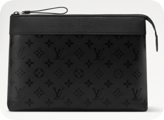 Louis Vuitton Pochette Voyage Souple M26741 black