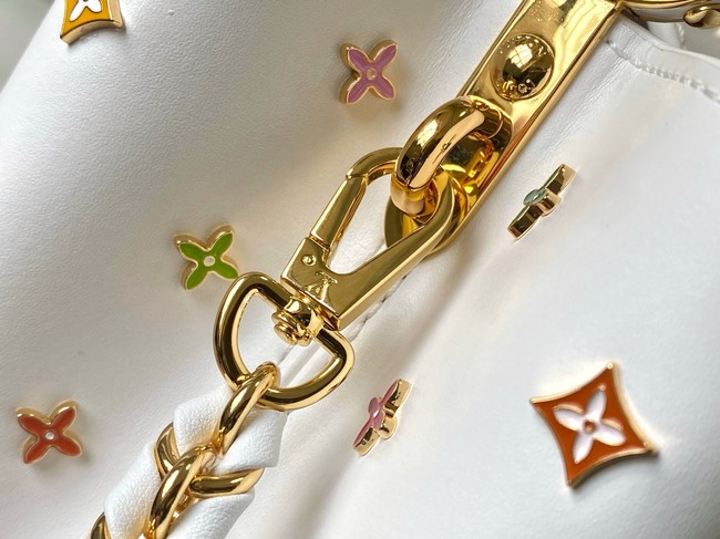 Louis Vuitton LV x TM Capucines BB M27638 white