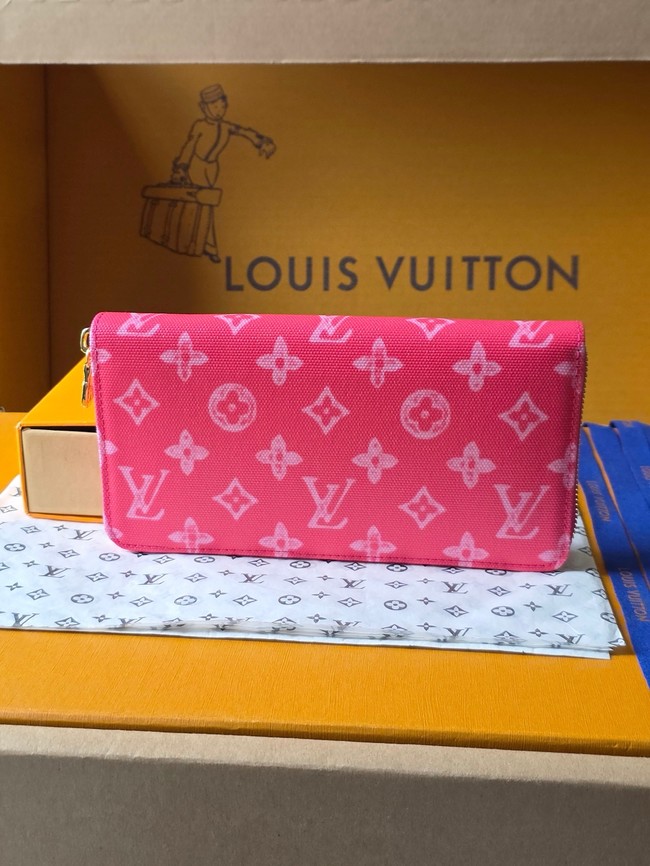 Louis Vuitton Zippy Wallet M27685 Rose Ruban