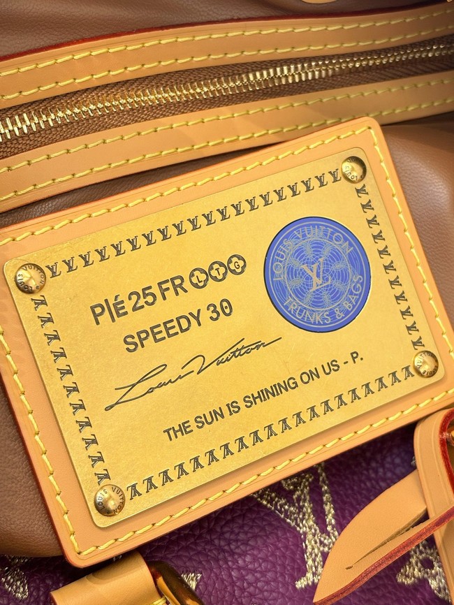 Louis Vuitton Speedy Bandouliere M28076 Purple