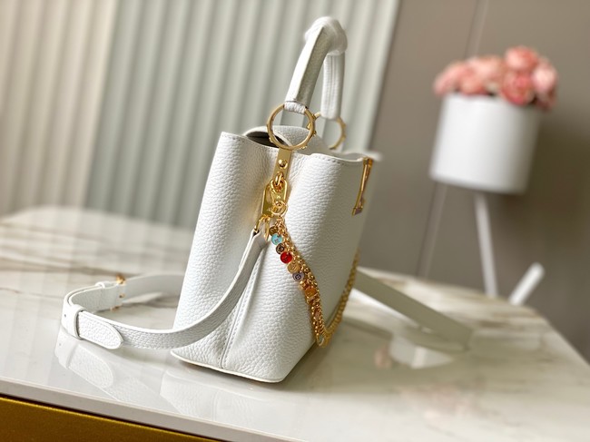 Louis vuitton Capucines BB M28197 white