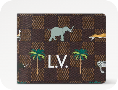 Louis Vuitton Multiple Wallet x The Darjeeling Limited N40870 Louis Vuitton Multiple Wallet x The Darjeeling Limited N40870