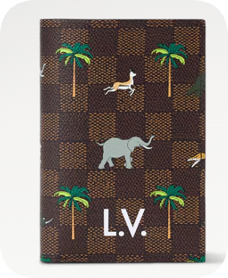 Louis Vuitton Passport Cover x The Darjeeling Limited N40872 Louis Vuitton Passport Cover x The Darjeeling Limited N40872