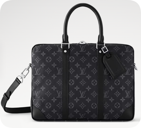 Louis Vuitton Porte-Documents Voyage PM M46457 black Louis Vuitton Porte-Documents Voyage PM M46457 black
