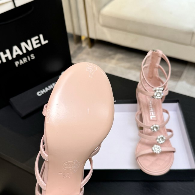 Chanel Sandals Laminated Lambskin 95mm G46999-2