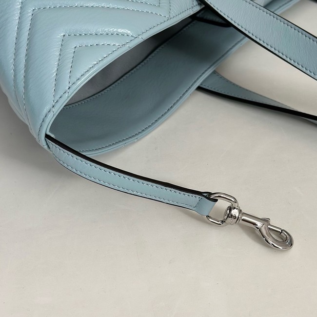 Gucci GG Marmont medium tote bag 855279 blue