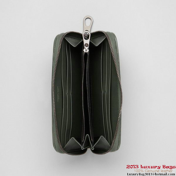 Bottega Veneta 114076 V4651 3023 Intrecciato VN Zip Around Wallet Black Forest Bottega Veneta 114076 V4651 3023 Intrecciato VN Zip Around Wallet Black Forest
