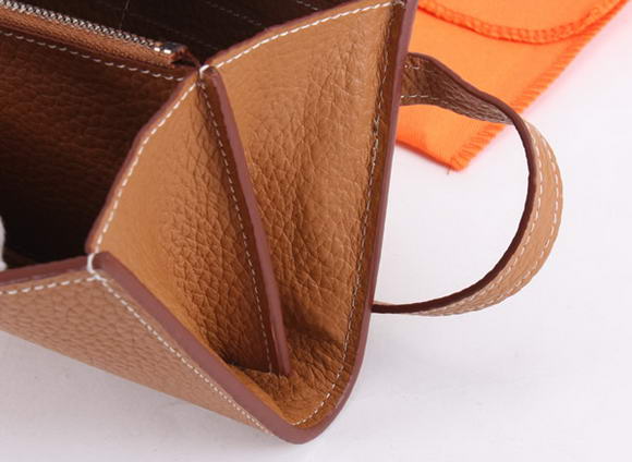 Hermes Kelly Bi-Fold Wallet A708 Coffee Hermes Kelly Bi-Fold Wallet A708 Coffee