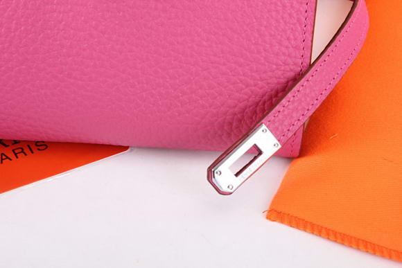 Hermes Kelly Bi-Fold Wallet A708 Roseo Hermes Kelly Bi-Fold Wallet A708 Roseo