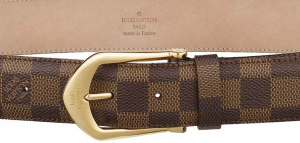 Louis Vuitton Damier canvas Belt M6835S Louis Vuitton Damier canvas Belt M6835S