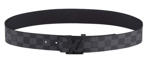 Louis Vuitton Initiales Damier Graphite Belt M9808S Louis Vuitton Initiales Damier Graphite Belt M9808S