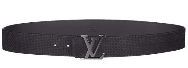 Louis Vuitton Initiales suede leather Belts M6875T Louis Vuitton Initiales suede leather Belts M6875T