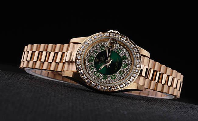 Rolex Datejust Diamond Green 25 mm Women Watch-RD3847 Rolex Datejust Diamond Green 25 mm Women Watch-RD3847