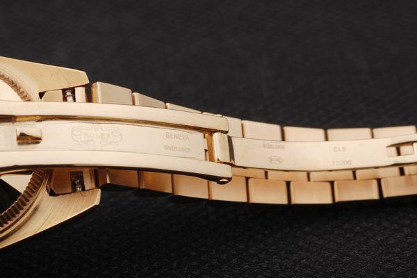 Rolex Datejust Mechanism Golden&White Surface Women Watch-RD2462 Rolex Datejust Mechanism Golden&White Surface Women Watch-RD2462