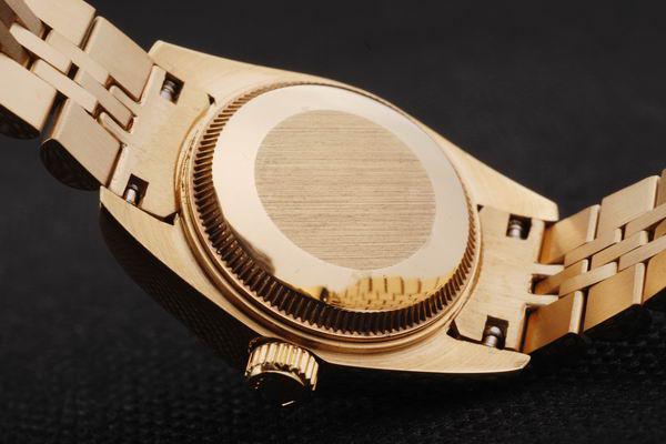 Rolex Datejust Mechanism Golden&White Surface Women Watch-RD2462 Rolex Datejust Mechanism Golden&White Surface Women Watch-RD2462