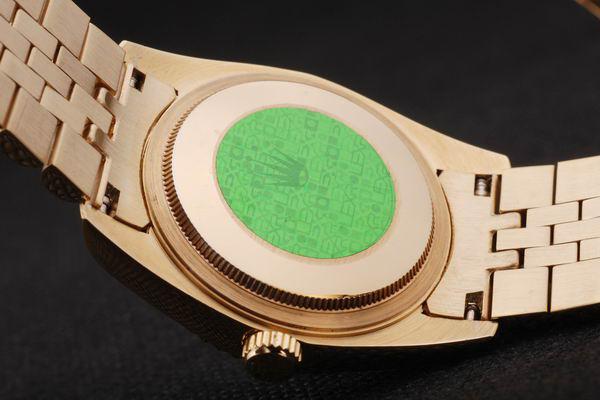 Rolex Datejust Mechanism Golden Bezel&White Surface Watch-RD2376 Rolex Datejust Mechanism Golden Bezel&White Surface Watch-RD2376