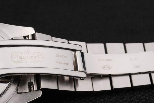 Rolex Datejust Mechanism Silver Bezel Black Surface Watch-RD2414 Rolex Datejust Mechanism Silver Bezel Black Surface Watch-RD2414