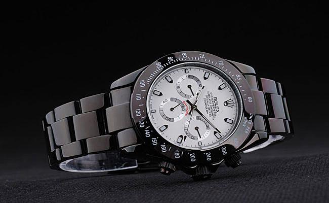 Rolex Daytona Mechanism Black&White 38mm Men Watch-RD3750 Rolex Daytona Mechanism Black&White 38mm Men Watch-RD3750