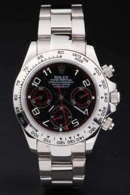 Rolex Daytona Mechanism Black Surface Men Watch-RD2424 Rolex Daytona Mechanism Black Surface Men Watch-RD2424