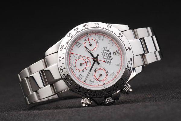 Rolex Daytona Mechanism White Stainless Steel Watch-RD4029 Rolex Daytona Mechanism White Stainless Steel Watch-RD4029
