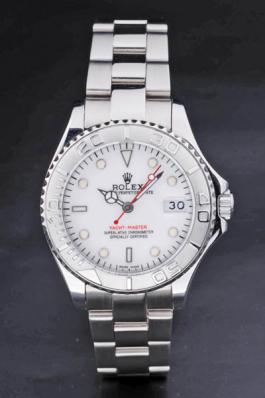Rolex Yacht-Master II Silver Bezel&White Surface Watch-RY3905 Rolex Yacht-Master II Silver Bezel&White Surface Watch-RY3905