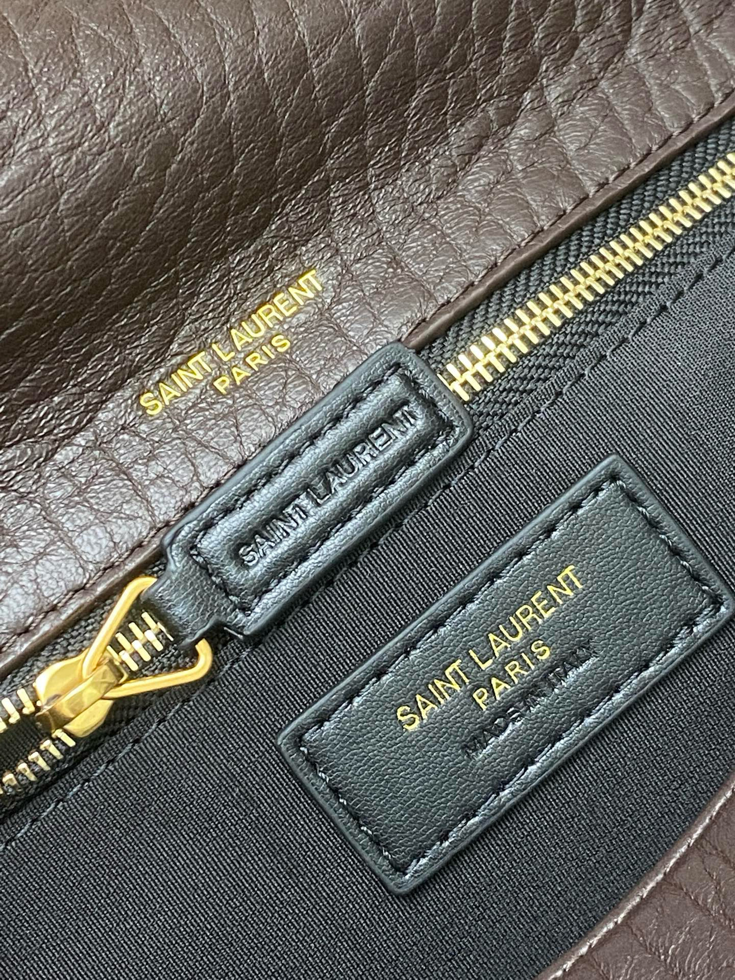 Saint Laurent NIKI MEDIUM IN GRAINED LAMBSKIN 633178 coffee red Saint Laurent NIKI MEDIUM IN GRAINED LAMBSKIN 633178 coffee red